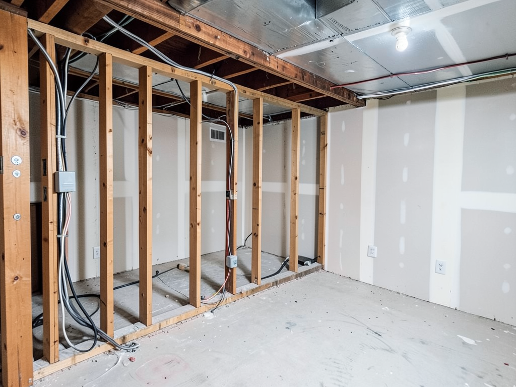 Comparing the cost of professional drying versus a total basement remodel in Warwick