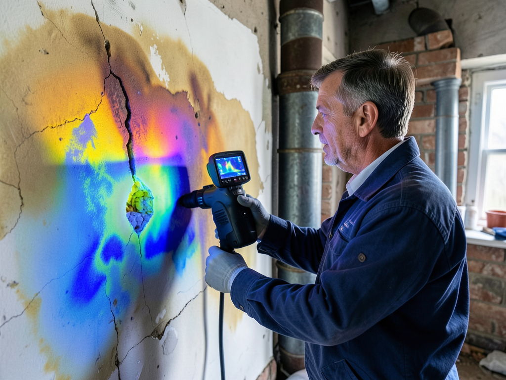 Finding the source of a mysterious water stain near your Fox Point chimney