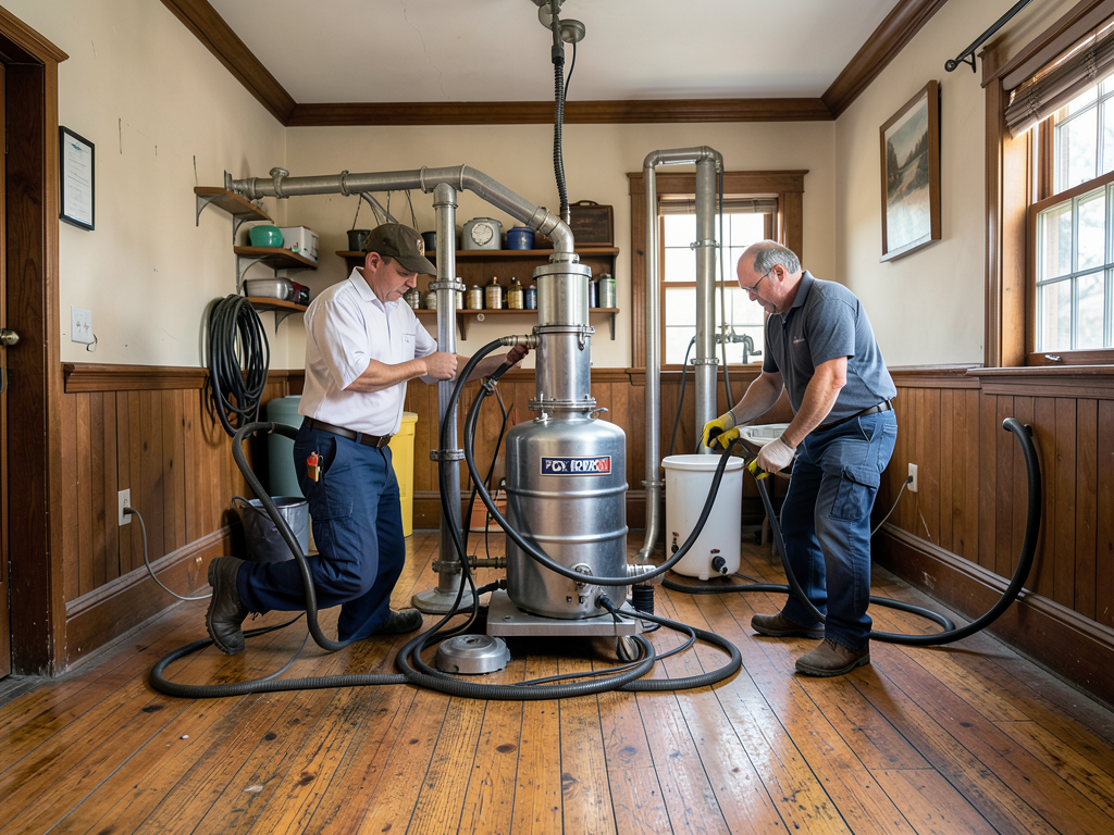 Fixing a flooded mudroom or entry hall in your fox