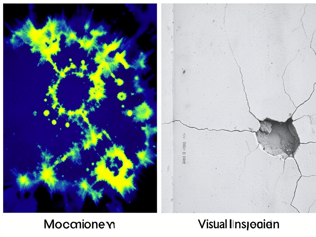 How infrared cameras find hidden moisture in thick lath and plaster walls