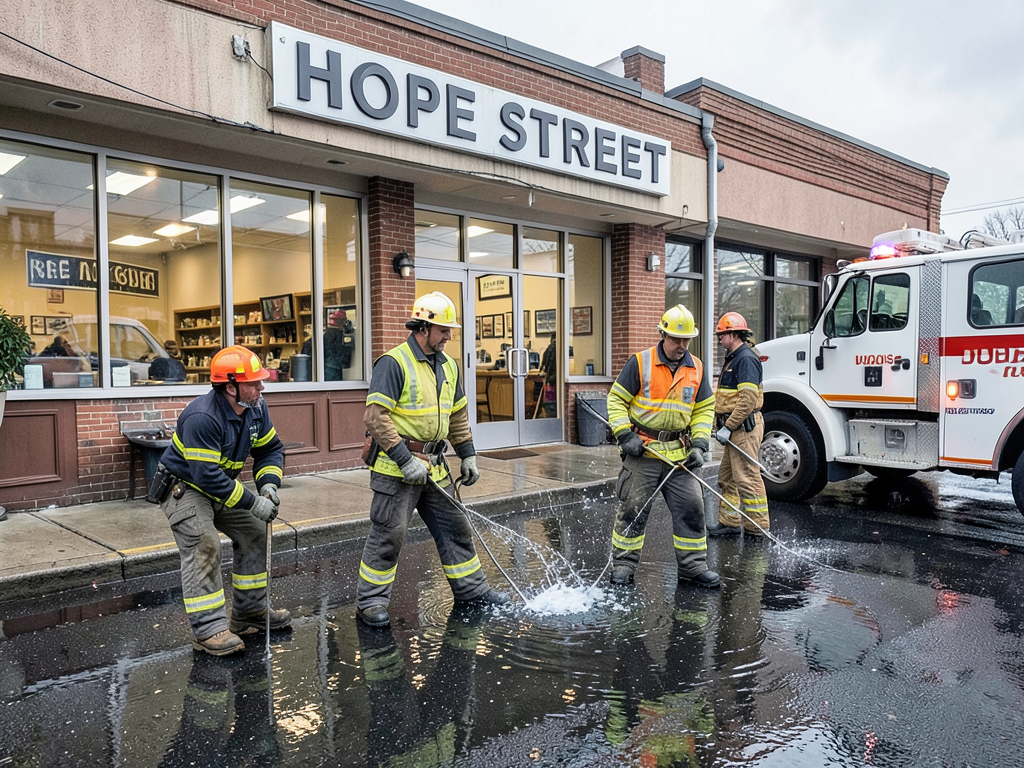 Minimizing business downtime after a plumbing failure in your Hope Street boutique