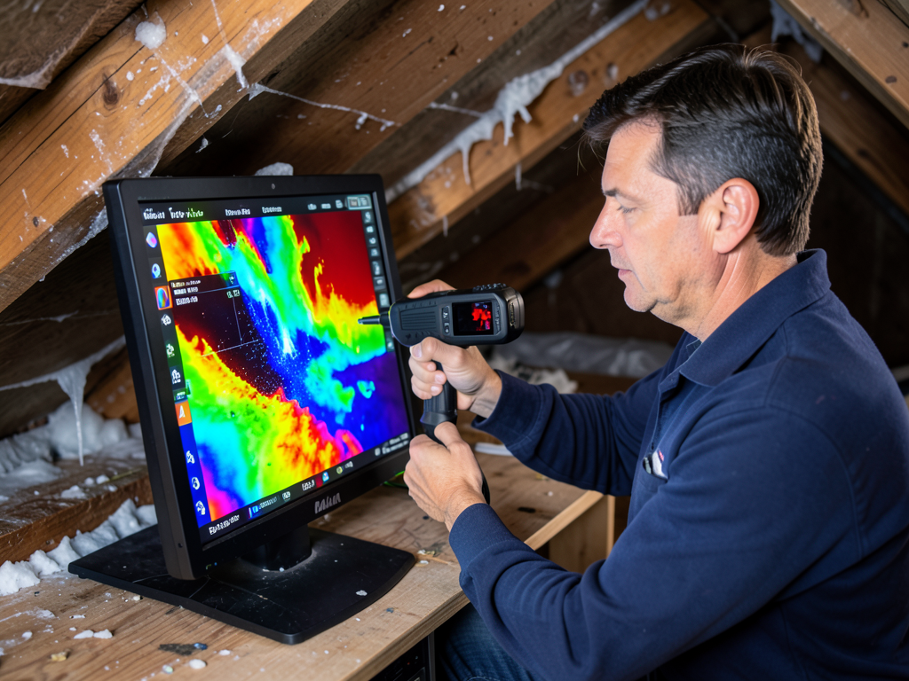 Stopping attic leaks caused by ice dams in your br