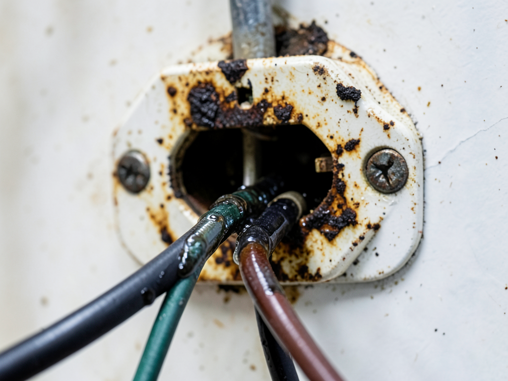 The danger of electrical outlets and wiring after a flood in your Mount Pleasant rental