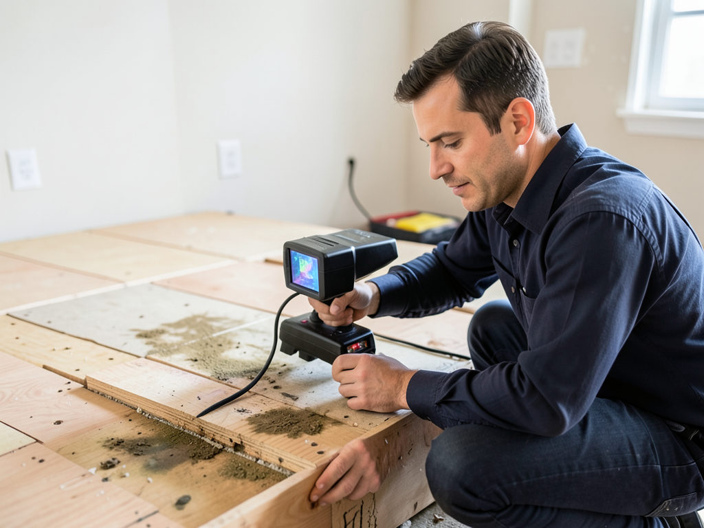 The science of how water travels through subfloori