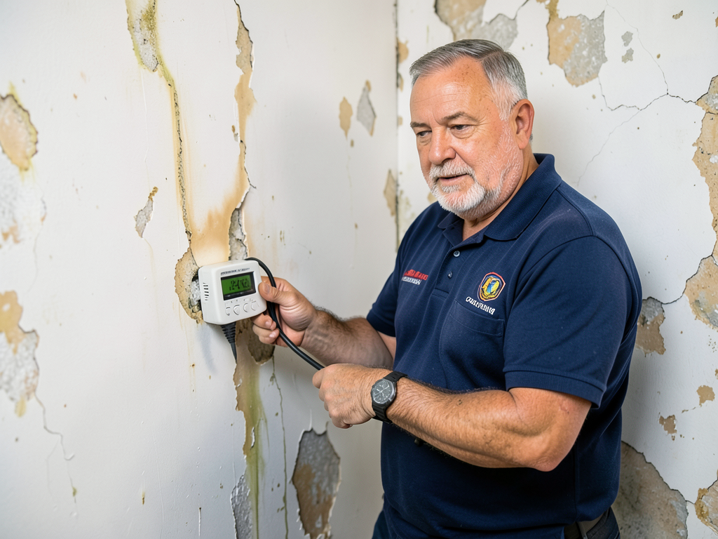 Who is responsible for water damage in a College Hill off-campus apartment?